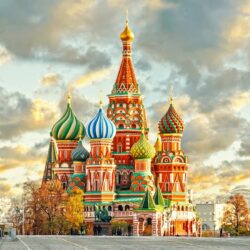 Saint Basil&Cathedral Moscow wallpapers HD backgrounds download
