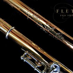 John Lunn 14 K Gold Flute No. 105