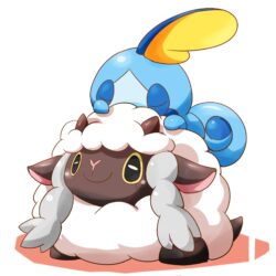 Wooloo Sobble Pokemon Sword and Shield 4K Wallpapers