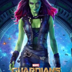 Gamora from Guardians of the Galaxy Desktop Wallpapers