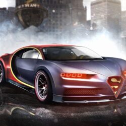 Superman Bugatti Chiron HD desktop wallpapers : Widescreen : High