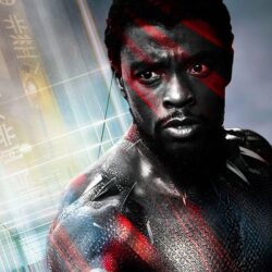 Chadwick Boseman As Black Panther 2018 Movie, Full HD 2K Wallpapers
