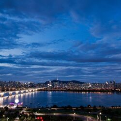 Seoul Landscape at Night Wallpapers · 4K HD Desktop Backgrounds