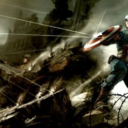 Captain America The First Avenger Artwork, HD Superheroes, 4k