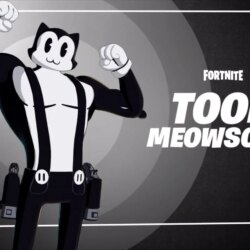 New Fortnite Toon Meowscles Skin Out Now