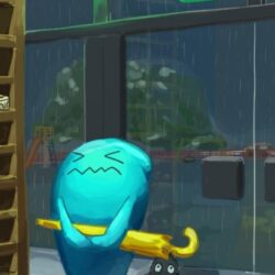 Nintendo pokemon video games rain artwork stores wobbuffet