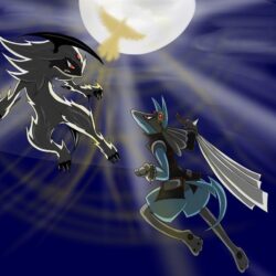 Absol vs. Lucario image Absol vs. Lucario HD wallpapers and