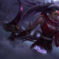 Lol Blood Moon Diana Animated Wallpapers