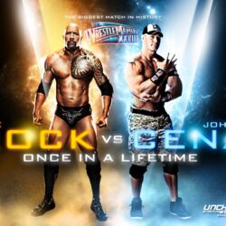 WWE image Wrestlemania 28:The Rock vs John Cena HD wallpapers and