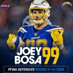 Joey Bosa 99 Los Angeles Chargers! ⚡