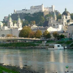 The Salzburg Festival attracts many visitors and there is a smaller