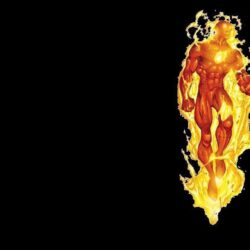 Pix For > The Human Torch Wallpapers