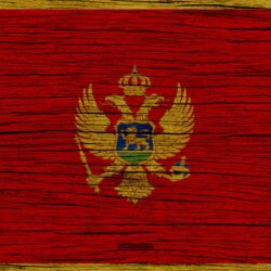 Download wallpapers Flag of Montenegro, 4k, Europe, wooden texture