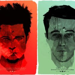 Download the Faces of Fight Club Wallpaper, Faces of Fight Club