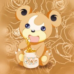 Teddiursa Chunkey Honey Drop by KayandO