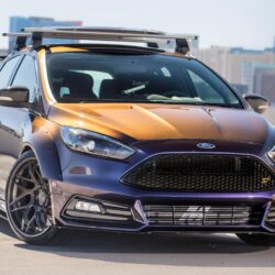 2017 Ford Focus ST by Blood Type Racing 4K Wallpapers