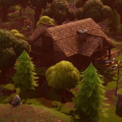 Lonely Lodge 4k Fortnite HD wallpapers download