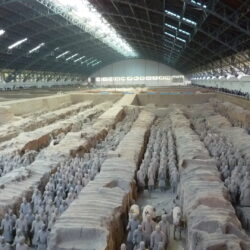 Terracotta Warriors at Qin Shi Huangdi’s mausoleum, Xi’an