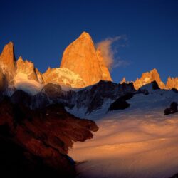 Nature: Mount Fitzroy Los Glaciares National Park Argentina, picture