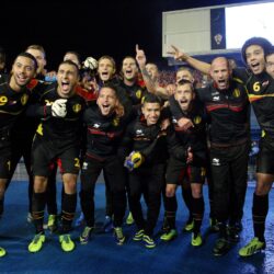 Belgium’s footballers catch nationalists offside as team goes