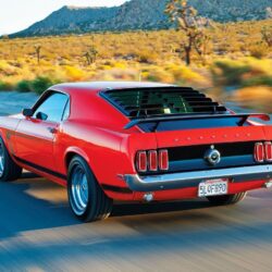 Red Ford Mustang Boss 302 Rare View Muscle Spo Wallpapers