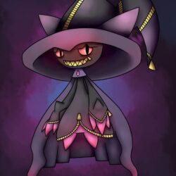 Mega Banette And Mismagius Fusion by Glazly042