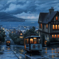 Cityscape Painting Wallpapers