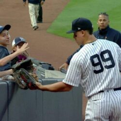 Yankees’ Aaron Judge credits mom for success