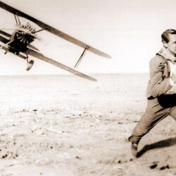 North by Northwest Cary Grant aircraft airplane wallpapers