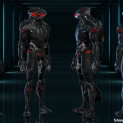 Young Justice Black Manta for XPS by ShaunsArtHouse