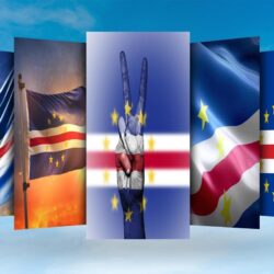 Cabo Verde Flag Wallpapers for Android
