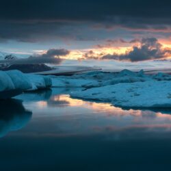 Iceland, Blue Lagoon, night, winter wallpapers