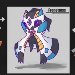 I felt like trying to fuse two of my favorite Pokemon, Froslass and