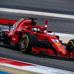 Download wallpapers Sebastian Vettel, F1, Ferrari SF71H, German