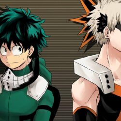 HD Wallpapers Izuku Midoriya and Katsuki Bakugou