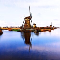 Windmills, Netherlands wallpapers – wallpapers free download