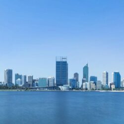 Perth City Panorama HD desktop wallpapers : Widescreen : High