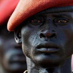 South Sudan, Soldier, Negro, Sweat wallpapers