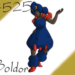 Pokemon Gijinka Project 525 Boldore by JinchuurikiHunter