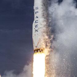 File:Launch of Falcon 9 carrying ORBCOMM OG2