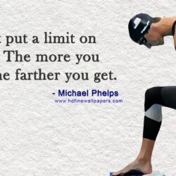 Michael Phelps Quotes Wallpapers HD Backgrounds, Image, Pics