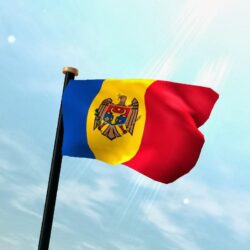 Graafix!: Flag of Moldova Republic Of
