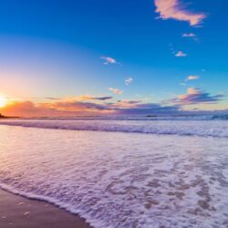Sunset On The Beach Wallpapers