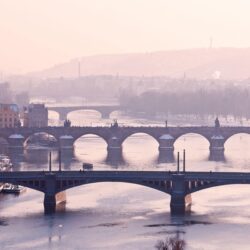 Prague Bridge, Czech Republic HD desktop wallpapers : Widescreen