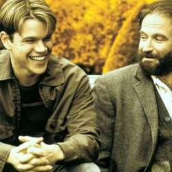 Download Wallpapers good will hunting, robin williams, matt