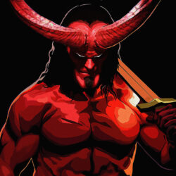 Poster Of Hellboy Movie Artwork Resolution