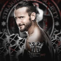 New WWE Wallpapers CM Punk By AW