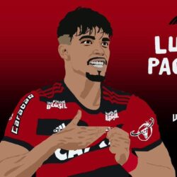 arte do Lucas Paquetá. trabalho minucioso que demorou dois dias pra