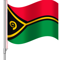 Vanuatu flag clipart collection