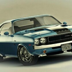1970 Dodge Challenger R/T Hot American Car Wallpapers